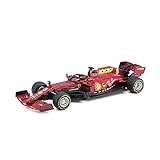 Bauer Spielwaren Fórmula 1 Ferrari SF1000 (2020): Maqueta de Coche a Escala 1:43, con...