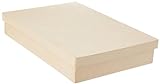 Décopatch - Ref BT032O - Caja rectangular A4 - Objeto de papel maché para decorar - 22,5...