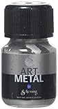 Art Metal - Pintura metalizada (30 ml), color plateado