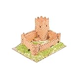 Keranova- Kit de cerámica Castillo Medieval, Color marrón (30219)