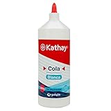 Kathay Cola Blanca, Secado Transparente, 1 Litro