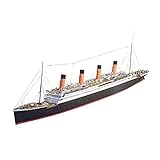 Amagogo Kit de Modelo de Papel de Barco Titanic craft for paper para Niños, Adultos,...
