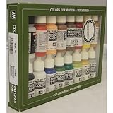 Paint Vallejo Model Color Revolución Americana Acrílico Set - Surtido de Colores (Pack...