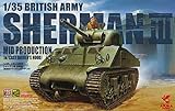 Asuka 35-018 British Army Sherman 3 Mid Production (con campana de conductor fundida) 1/35...