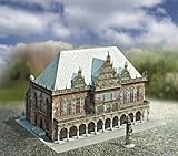 Aue Verlag 30 x 20 x 20 cm Antiguo Ayuntamiento Bremen Alemania Modelo Kit