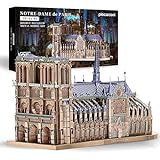 Piececool Puzzle 3D Maqueta Metal, Notre Dame de París Maquetas para Montar Kits,...