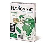 Navigator - Resmas de papel para oficina Premium Universal - Formato A4, 80 gr - 30 resmas...