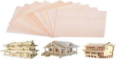 madera para maquetas de casas
